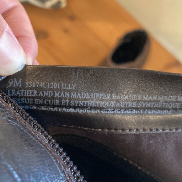 Naturalizer Brown Leather Bootie, Size 9 - Picture 5 of 6